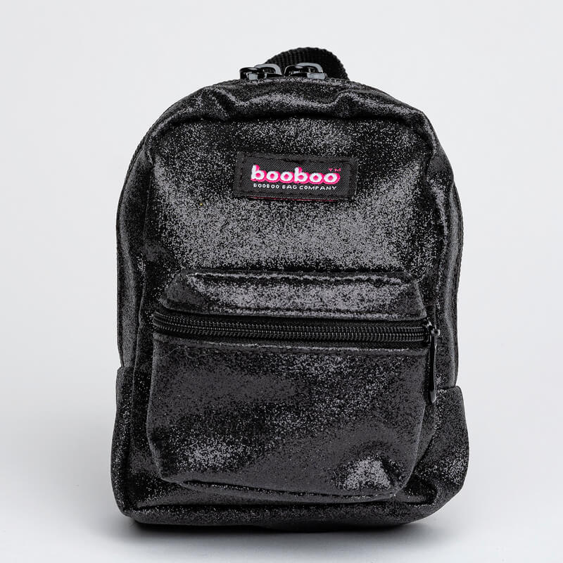 Mini Ryggsäck Svart glitter