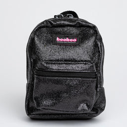 Mini Ryggsäck Svart glitter