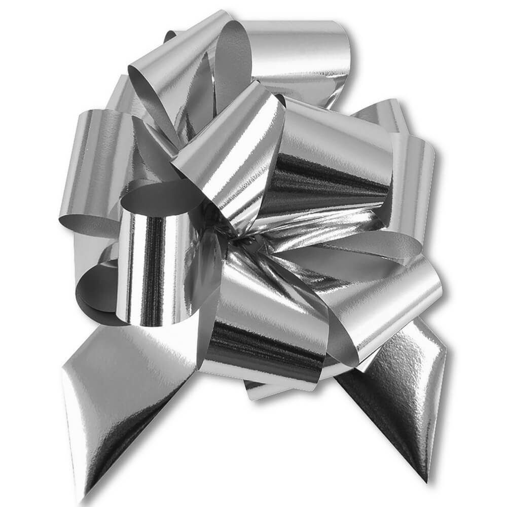 Dragbandsrosett - Metallic