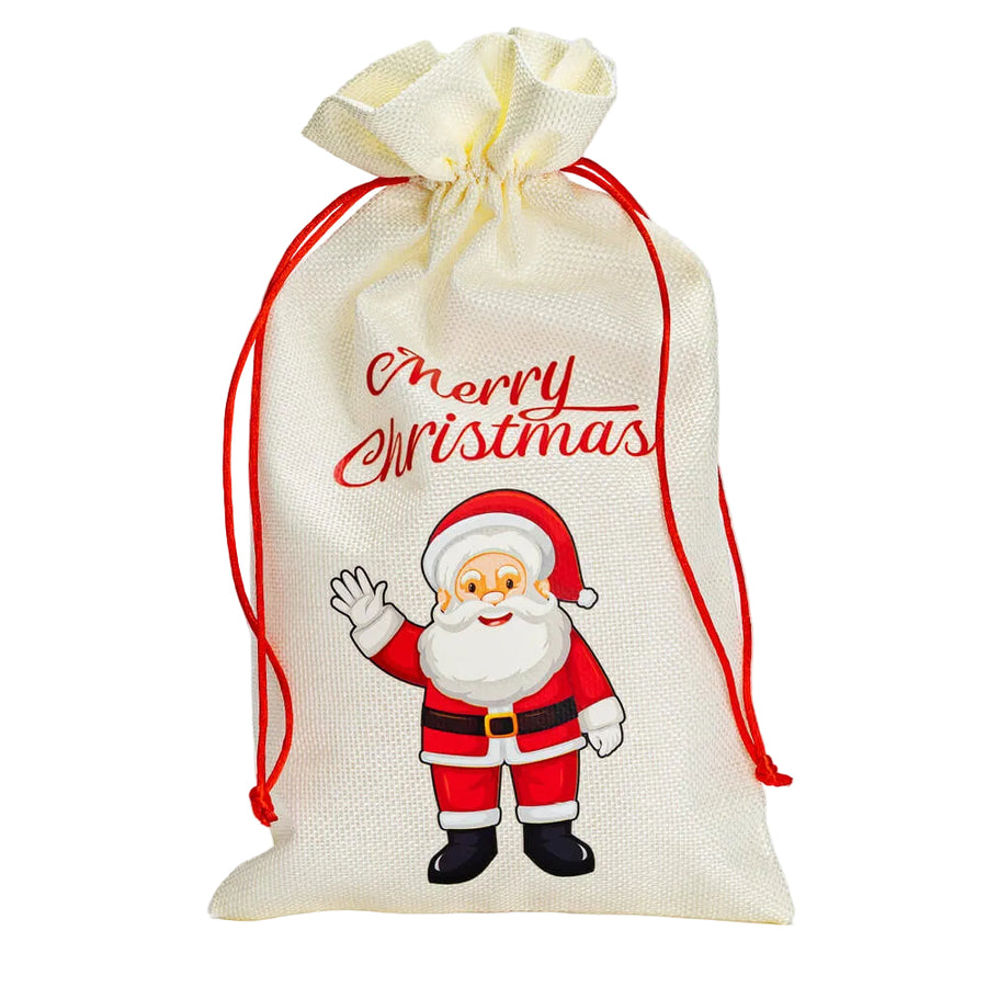 Christmas sack - White Santa sack