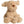Hund Floppy brun 30 cm
