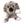 Hunden "Leo" brun 16cm