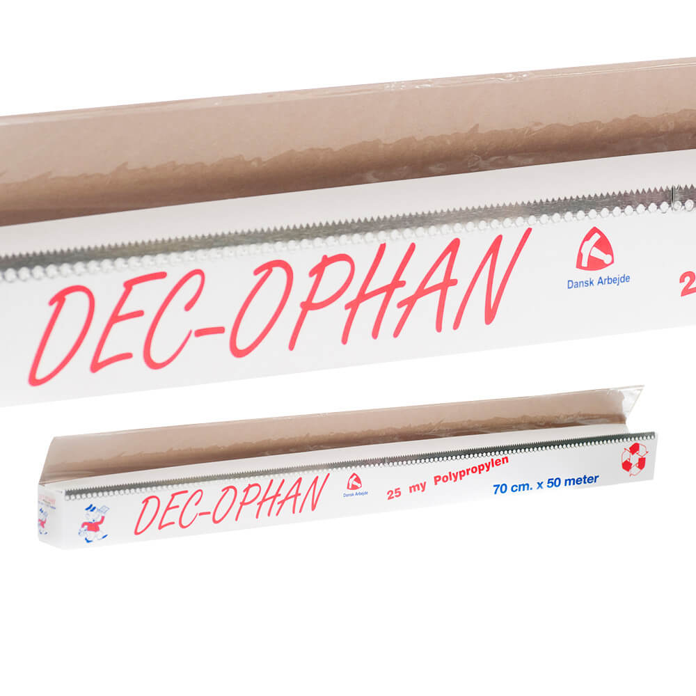 Cellophane on a roll