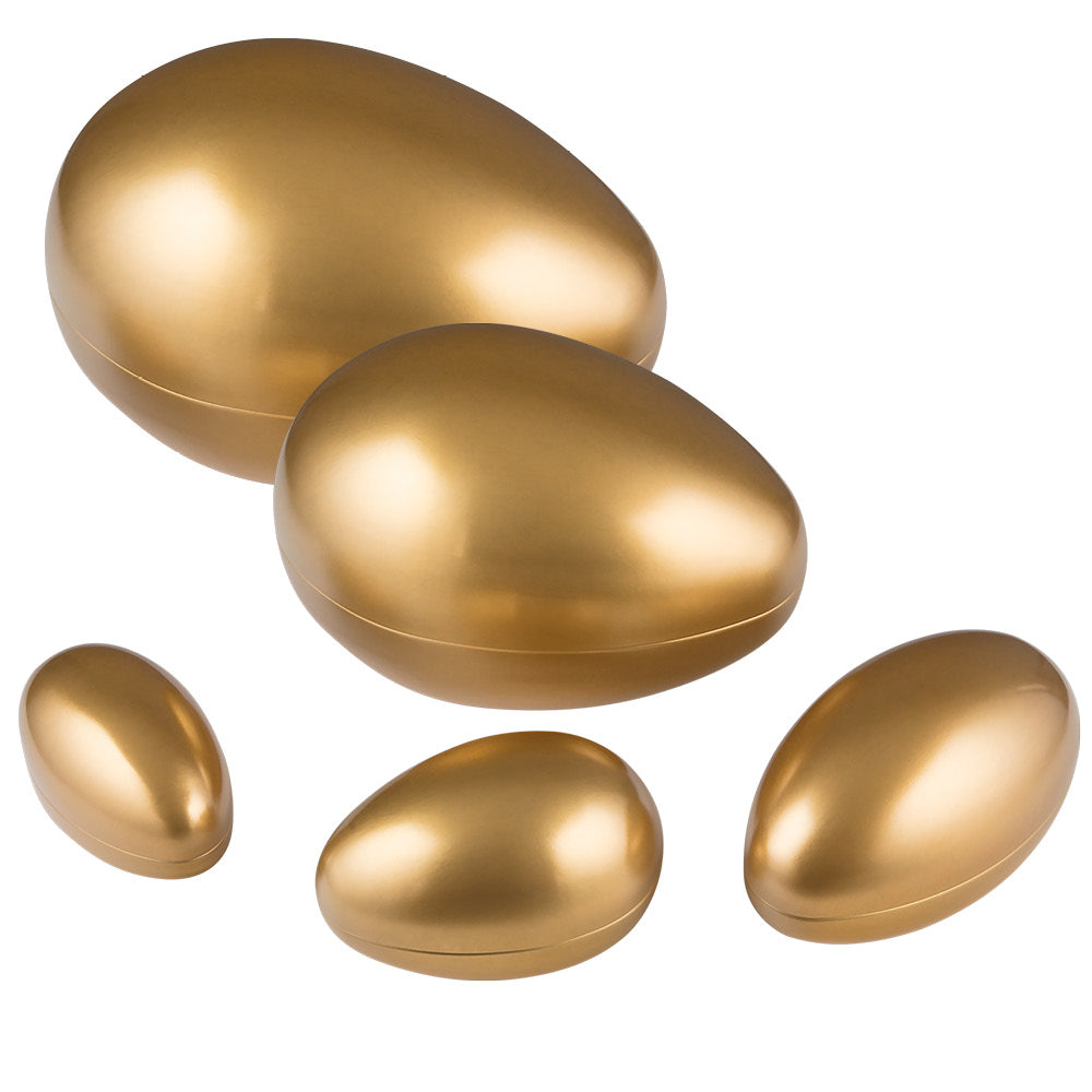 Påskägg Metallic Guld