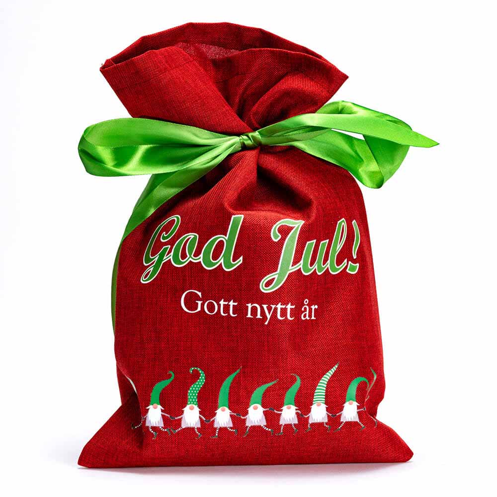 Julsäck - Röd tomtedans