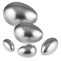 Påskägg Metallic Silver