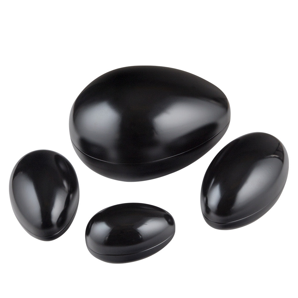 Påskägg Metallic Svart