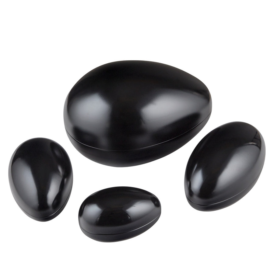 Påskägg Metallic Svart