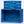 Wooden crate - blue