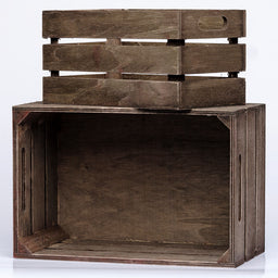 Wooden box - brown