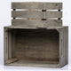 Wooden box - grey