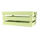 Wooden crate - green