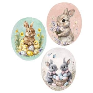 Påskägg papp Pastel Dreams 12 cm